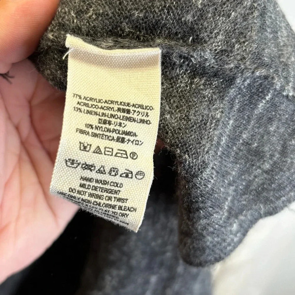 Free People Duster Vest Cardigan XS Boho Top Cami Grey - Picture 5 of 6